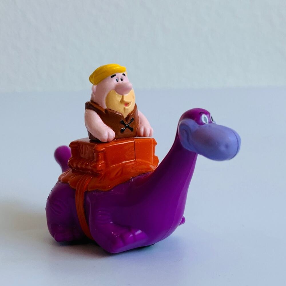 NEW 1991 Flintstones Dino-Racer Barney Rubble Action Figure
